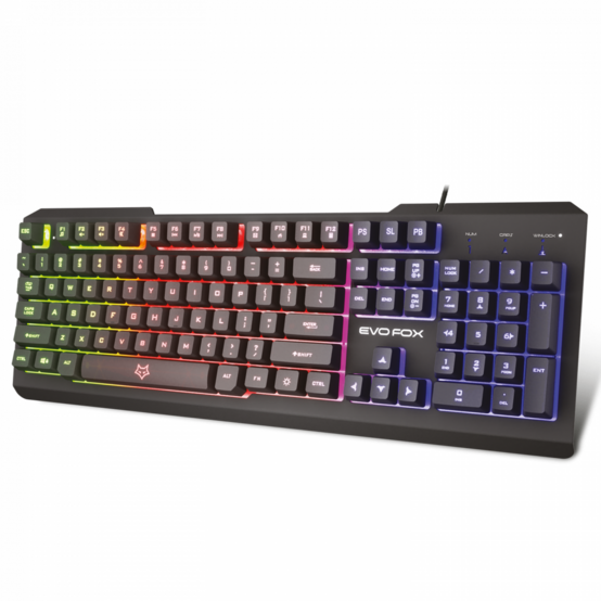 EvoFox Warhammer USB Gaming Keyboard with Backlit Keys