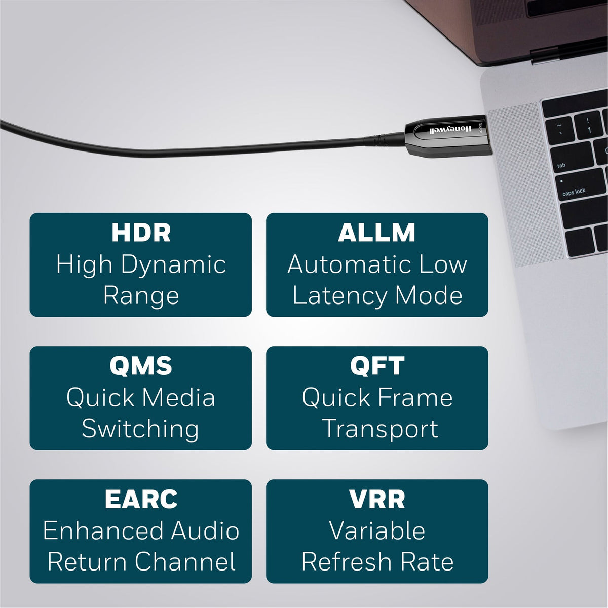 Honeywell HDMI 2.1 AOC Fibre Optic Cable (Ultimate Series)