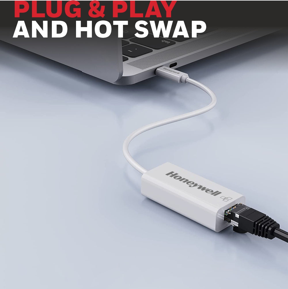 Honeywell Type-C to Gigabit Ethernet Adapter (Platinum Series)