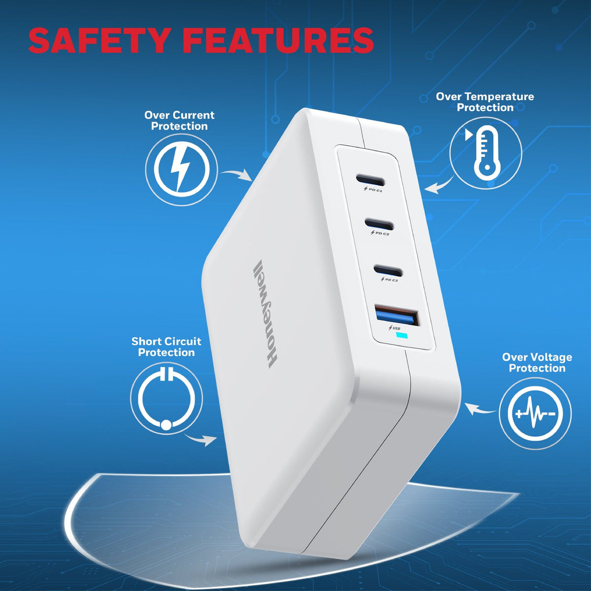 Honeywell Zest 100W GaN Charger (Ultimate Series)