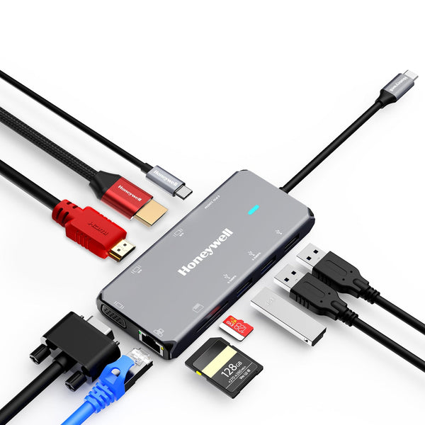 Honeywell USB-C Docking Station 10-in-1 (Platinum Series)