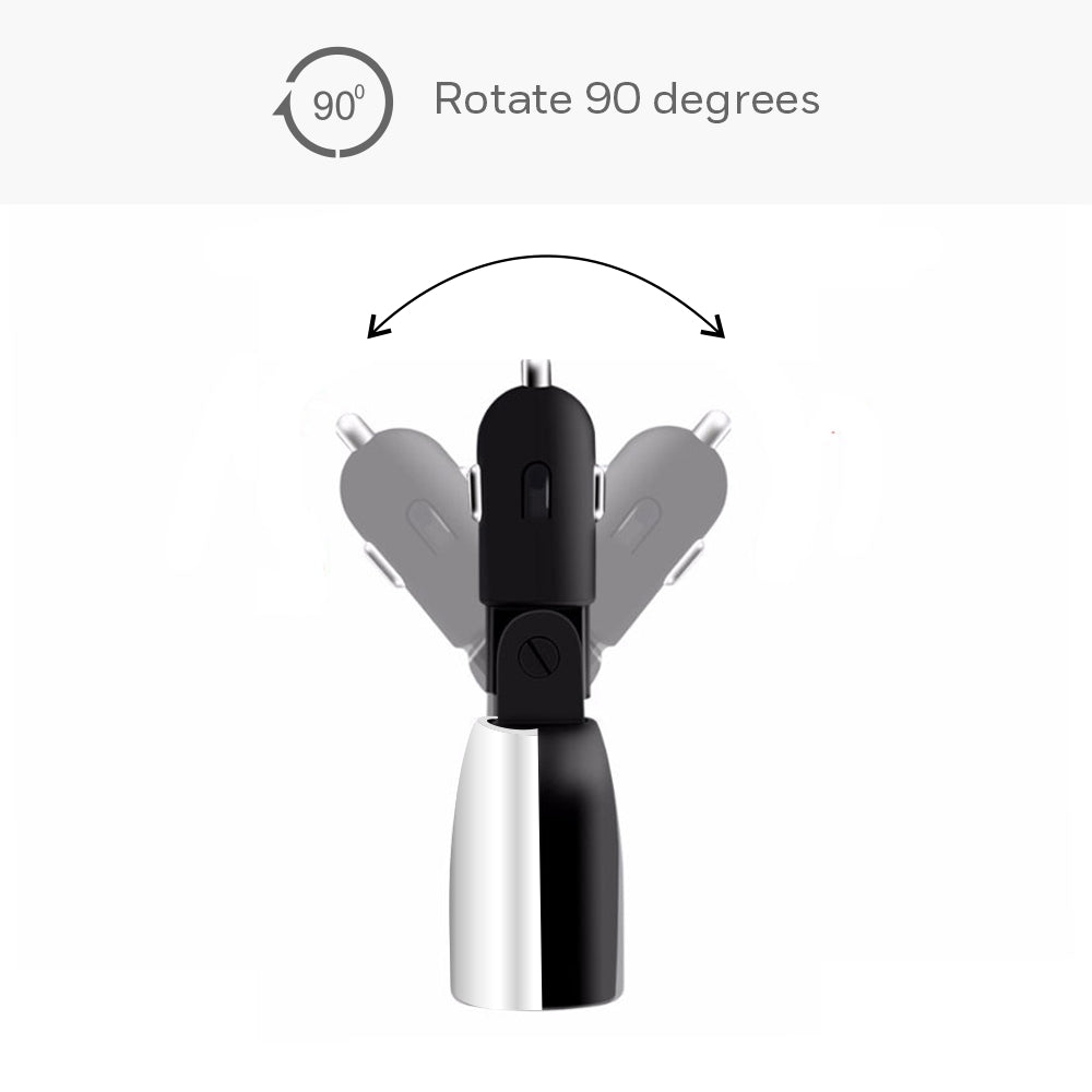 Honeywell Micro CLA Car Charger QC 3.0 with 2 USB (Platinum Series)
