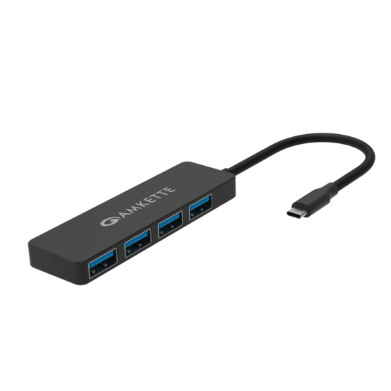 Amkette Type-C 4-in-1 USB 3.0 Hub Pro