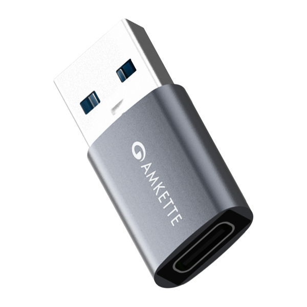 Amkette USB 3.0 Type C to USB A OTG Adapter
