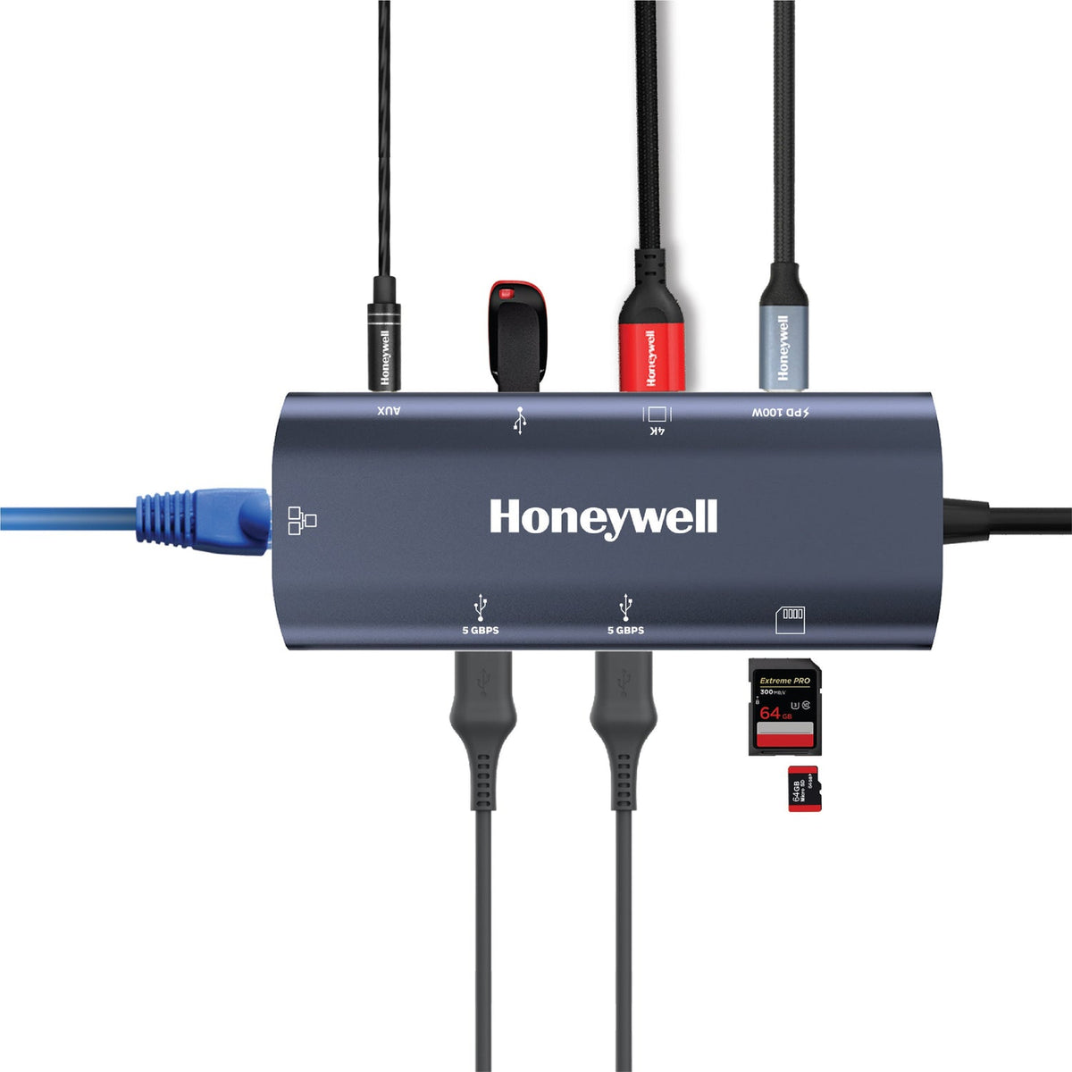 Honeywell USB-C Docking Station 9-in-1 (Platinum Series)