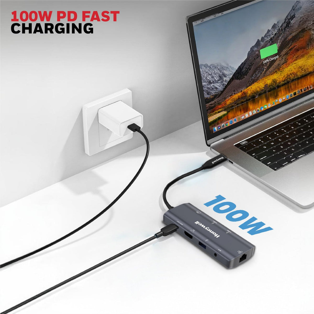 Honeywell USB-C Docking Station 9-in-1 (Platinum Series)