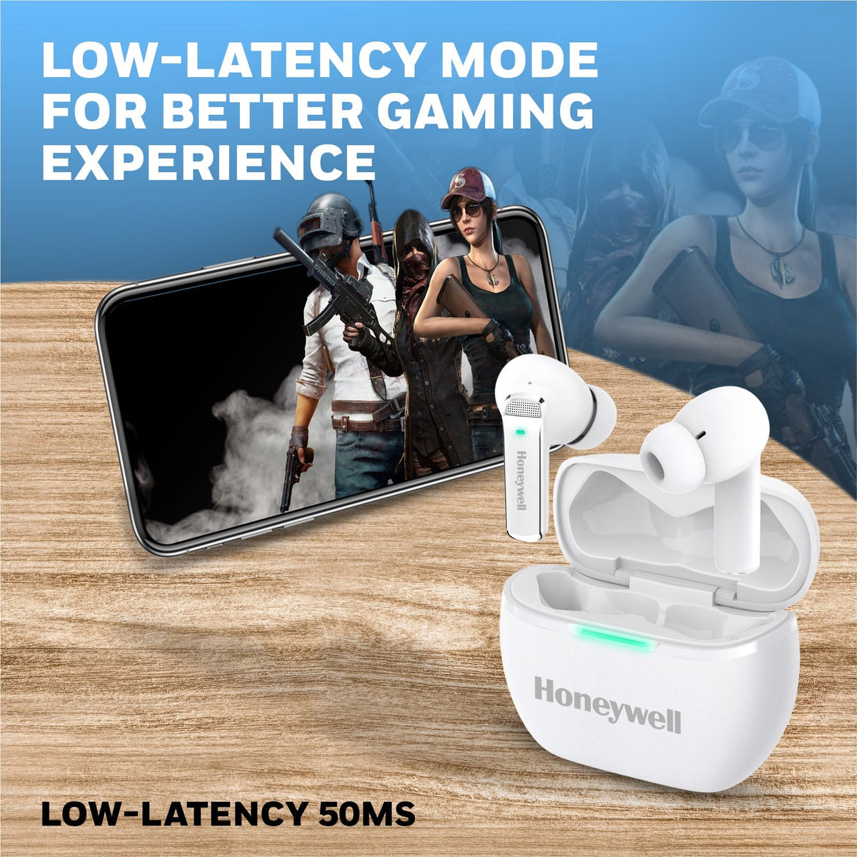 Honeywell Trueno U5100 Truly Wireless ANC Earbuds