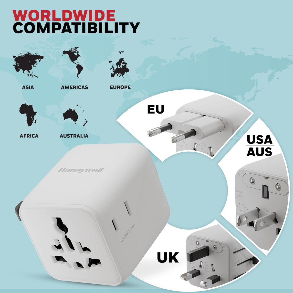 Honeywell World Travel Adapter (Platinum Series)