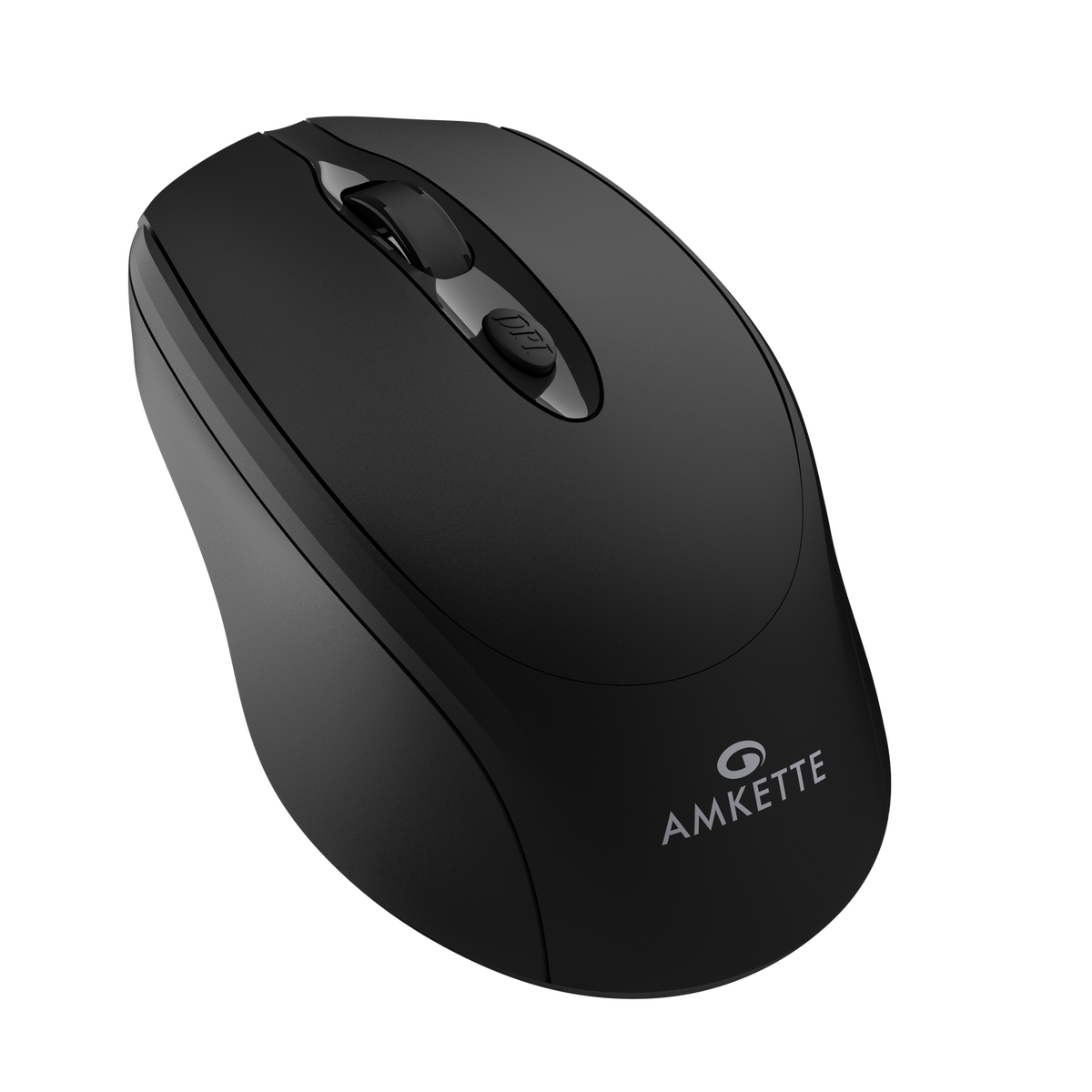 Amkette Hush Pro Byte Plus Rechargeable Bluetooth Mouse – Black
