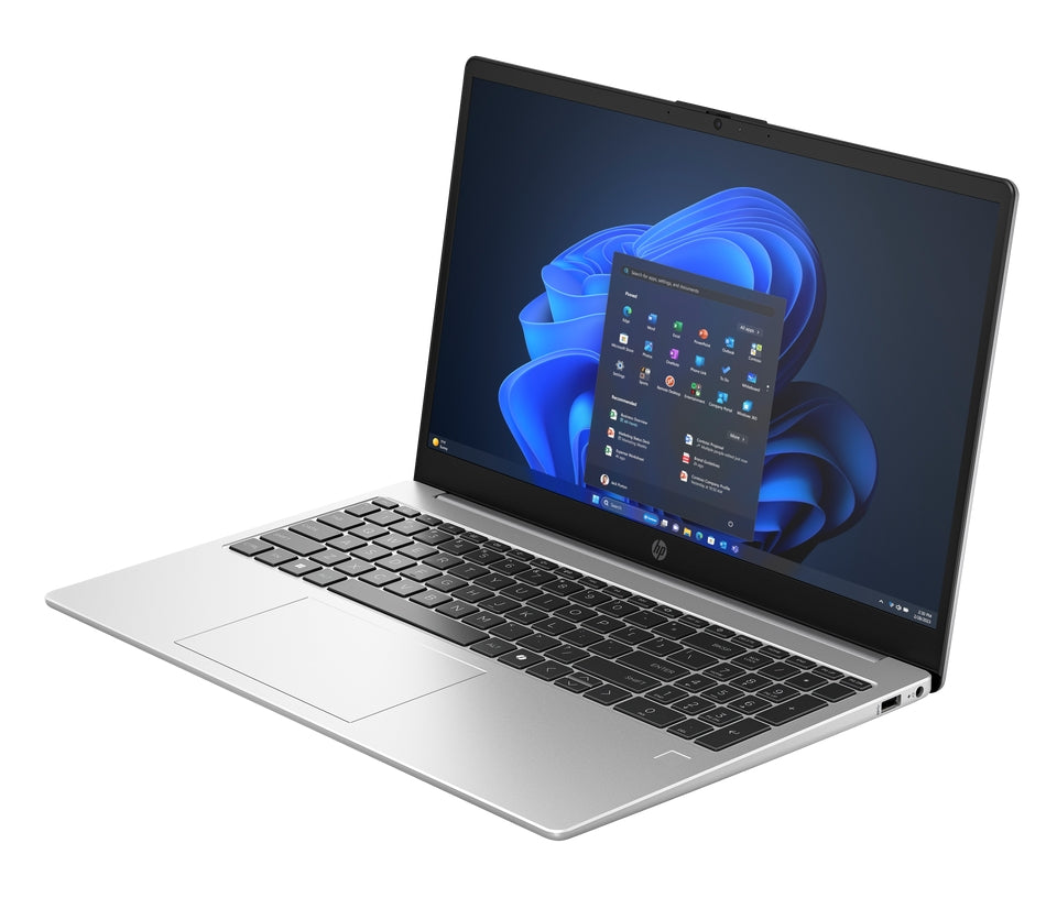 HP 255R G10 Turbo Silver - Left facing
