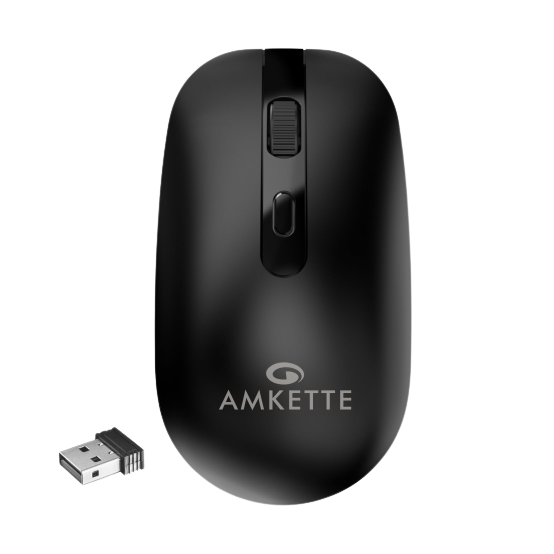 Amkette Hush Pro Edge Wireless Mouse