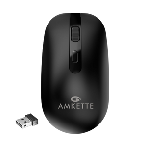 Amkette Hush Pro Edge Wireless Mouse