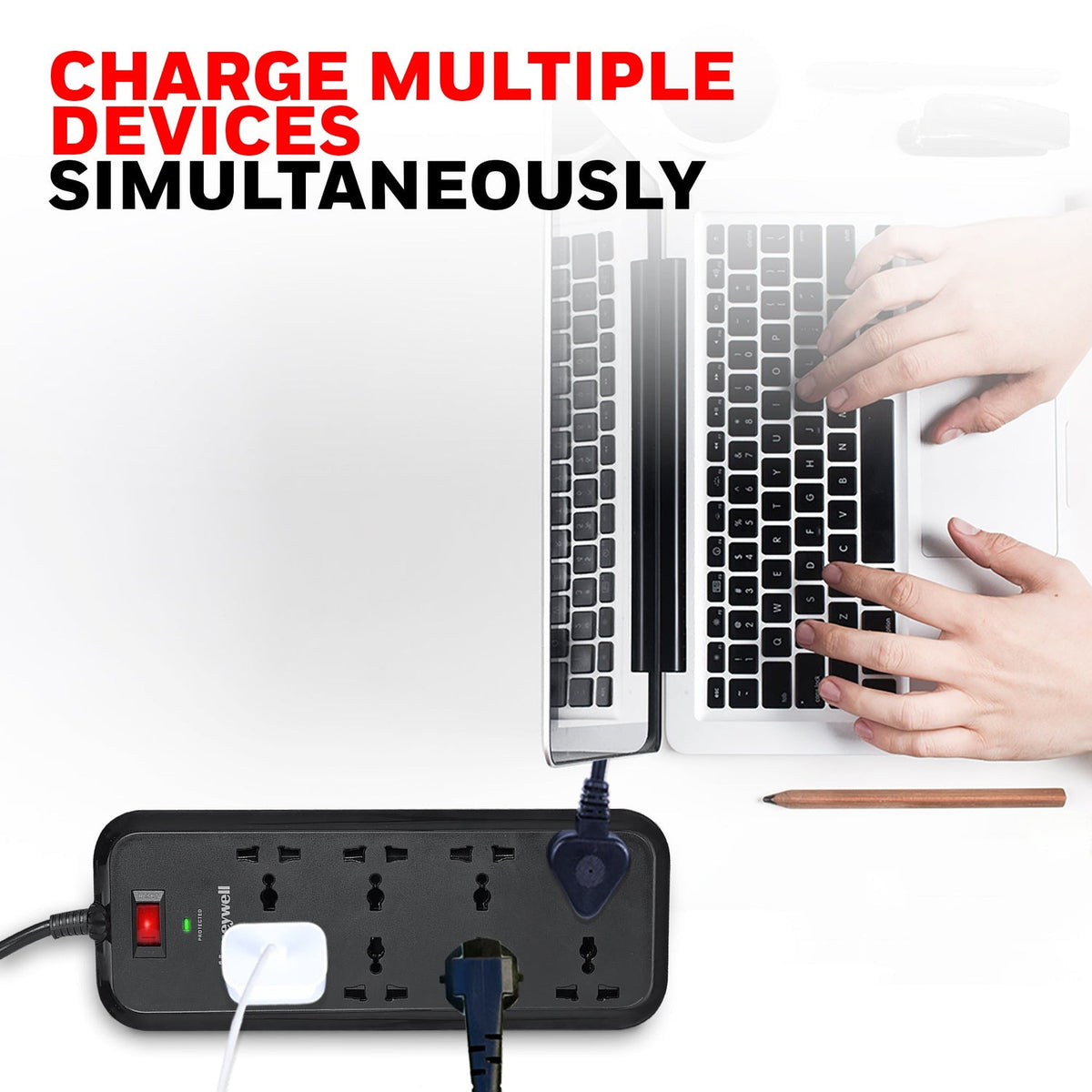 Honeywell Value 8-Outlet Surge Protector with Master Switch