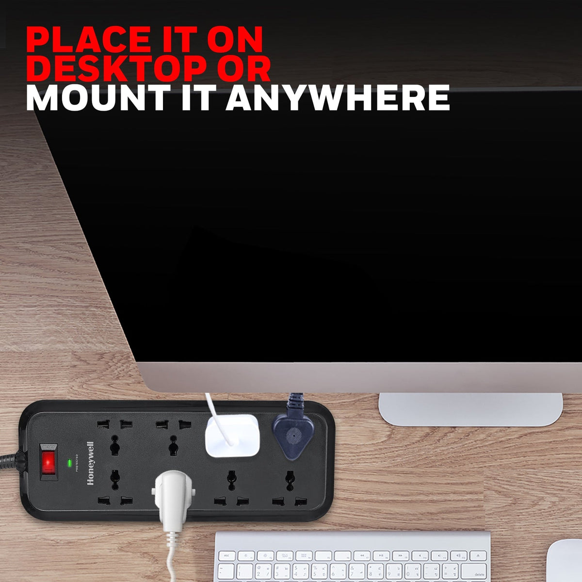 Honeywell Value 8-Outlet Surge Protector with Master Switch