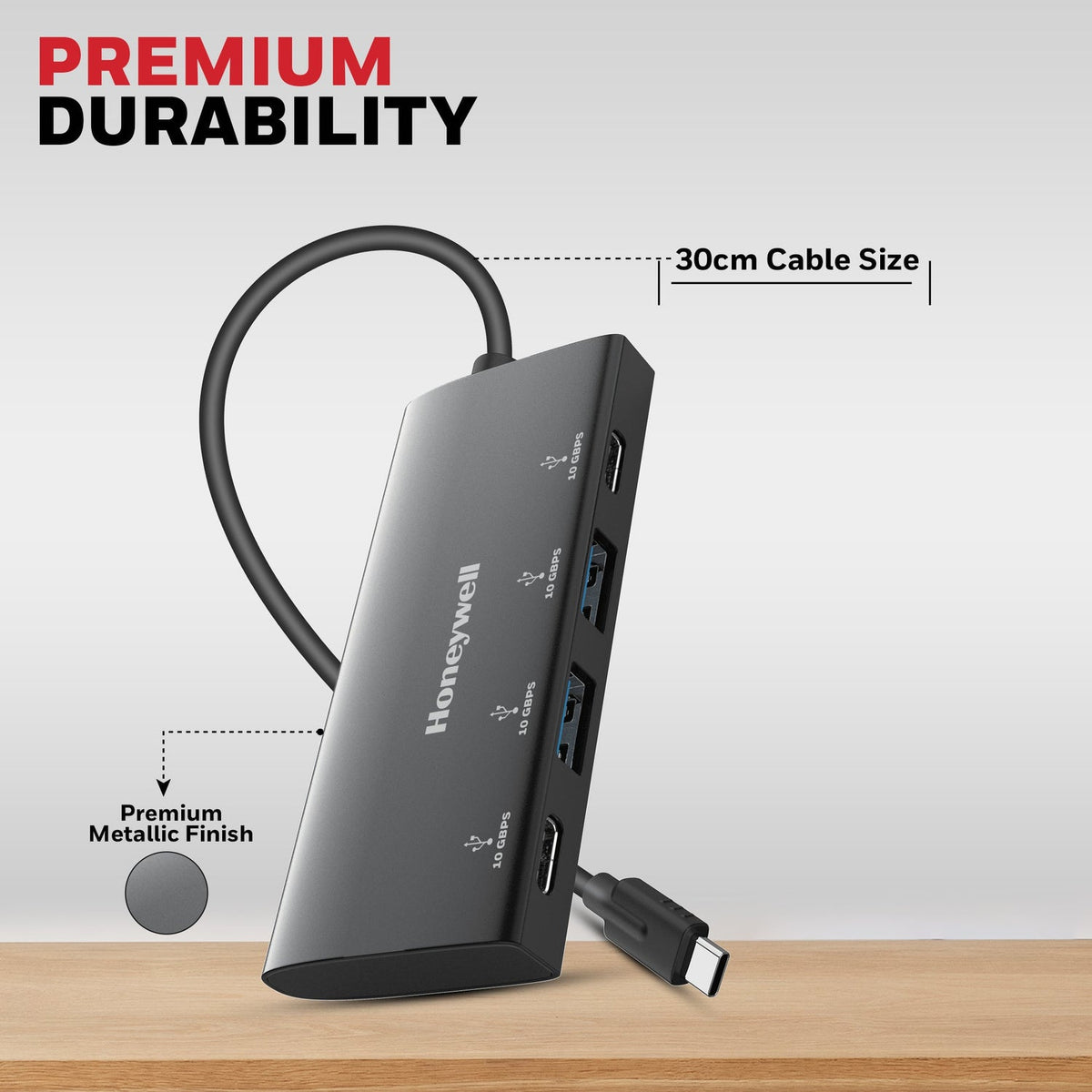 Honeywell Momentum Type-C 4-in-1 Hub