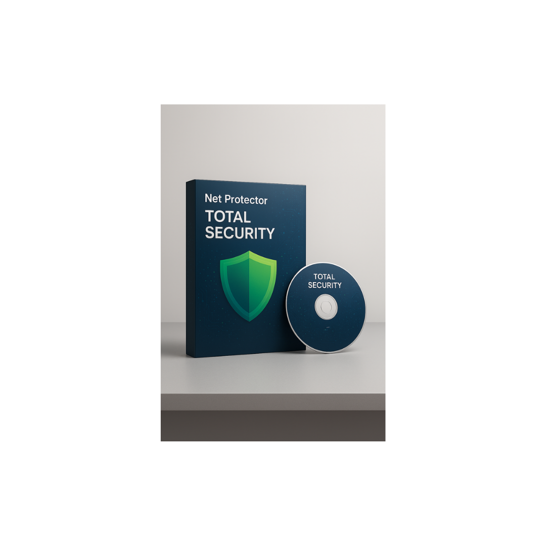Net Protector Total Security – All-in-One Antivirus with Anti-Ransomware, Firewall Protection & System Optimizer (1 PC, Latest Version)